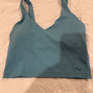 lululemon athletica Teal V-Neck Sports Bra